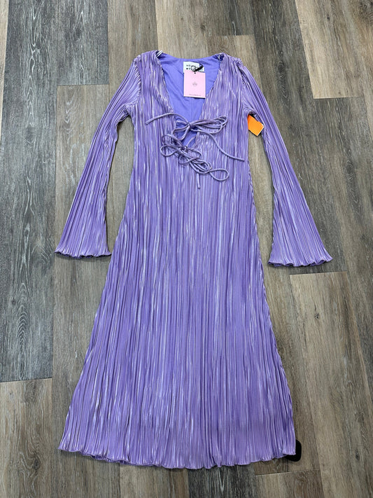 Dress Party Midi By Hello Molly In Purple, Size: 2