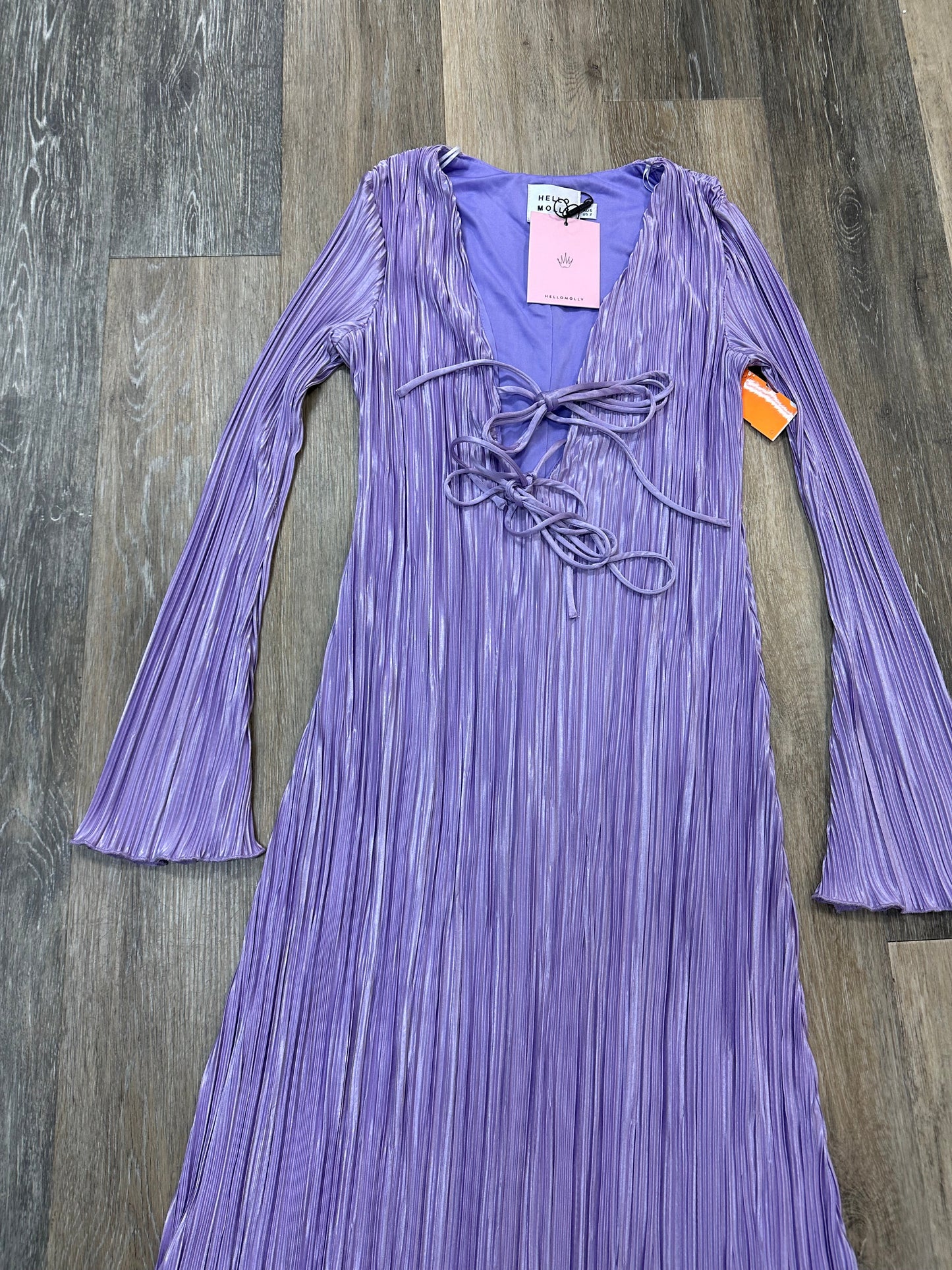 Dress Party Midi By Hello Molly In Purple, Size: 2