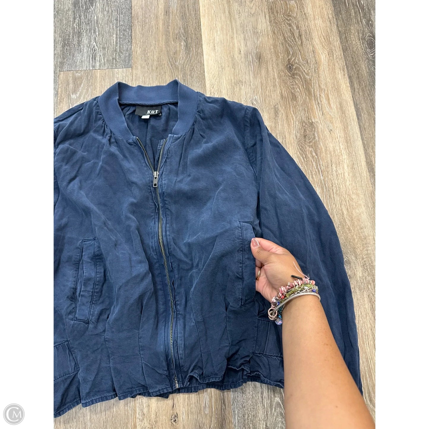 Jacket Other By Kut In Blue, Size: M