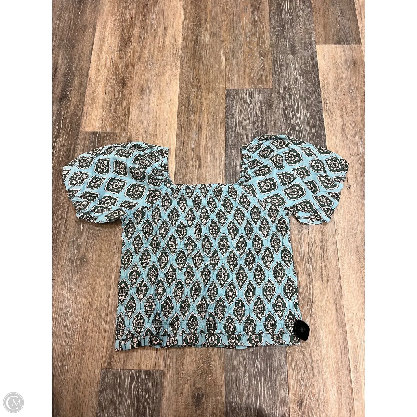 Blouse Short Sleeve By Maurices In Nautical Print, Size: Xxl