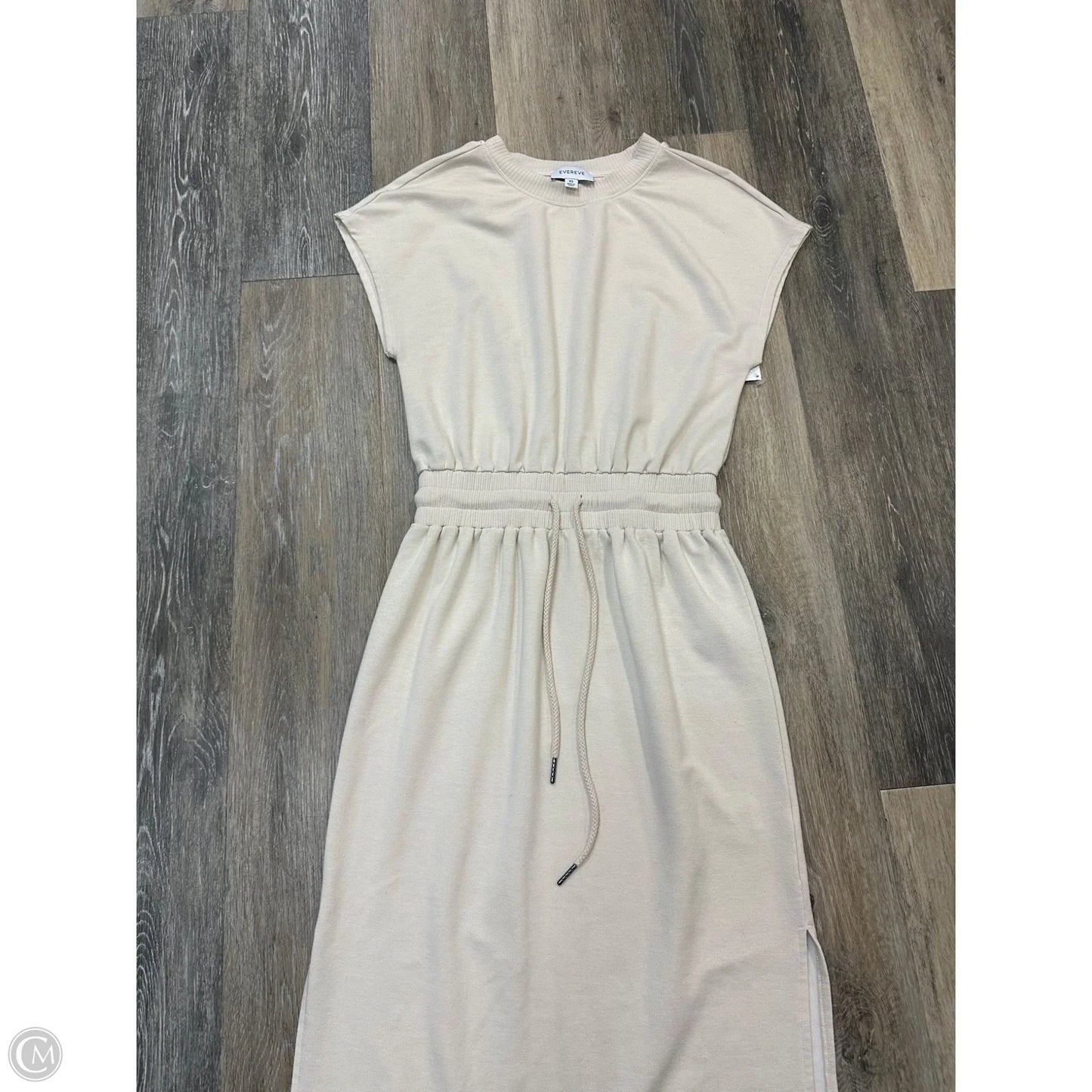 Dress Casual Maxi By Evereve In Cream, Size: Xs