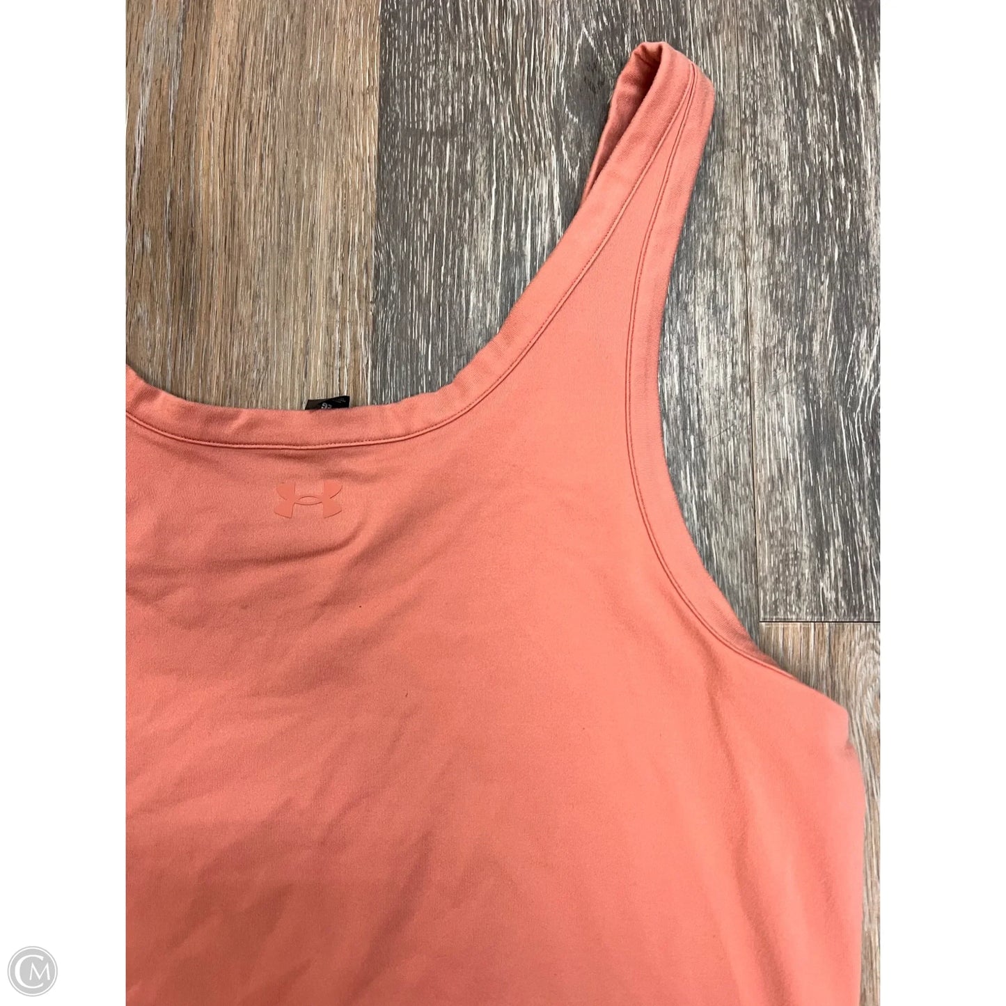 Athletic Tank Top By Under Armour In Coral, Size: Xl