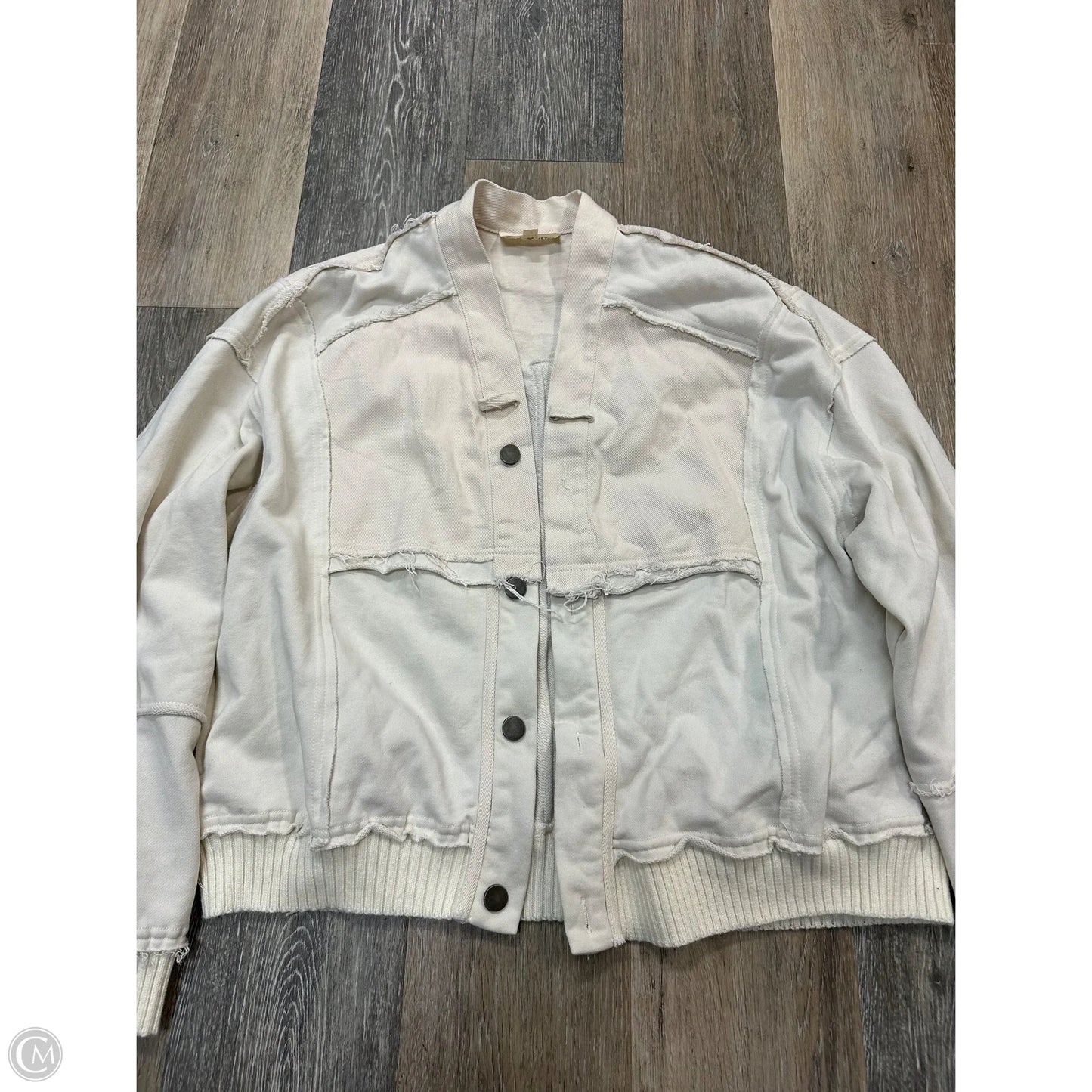 Jacket Shirt By Listicle In Cream, Size: S