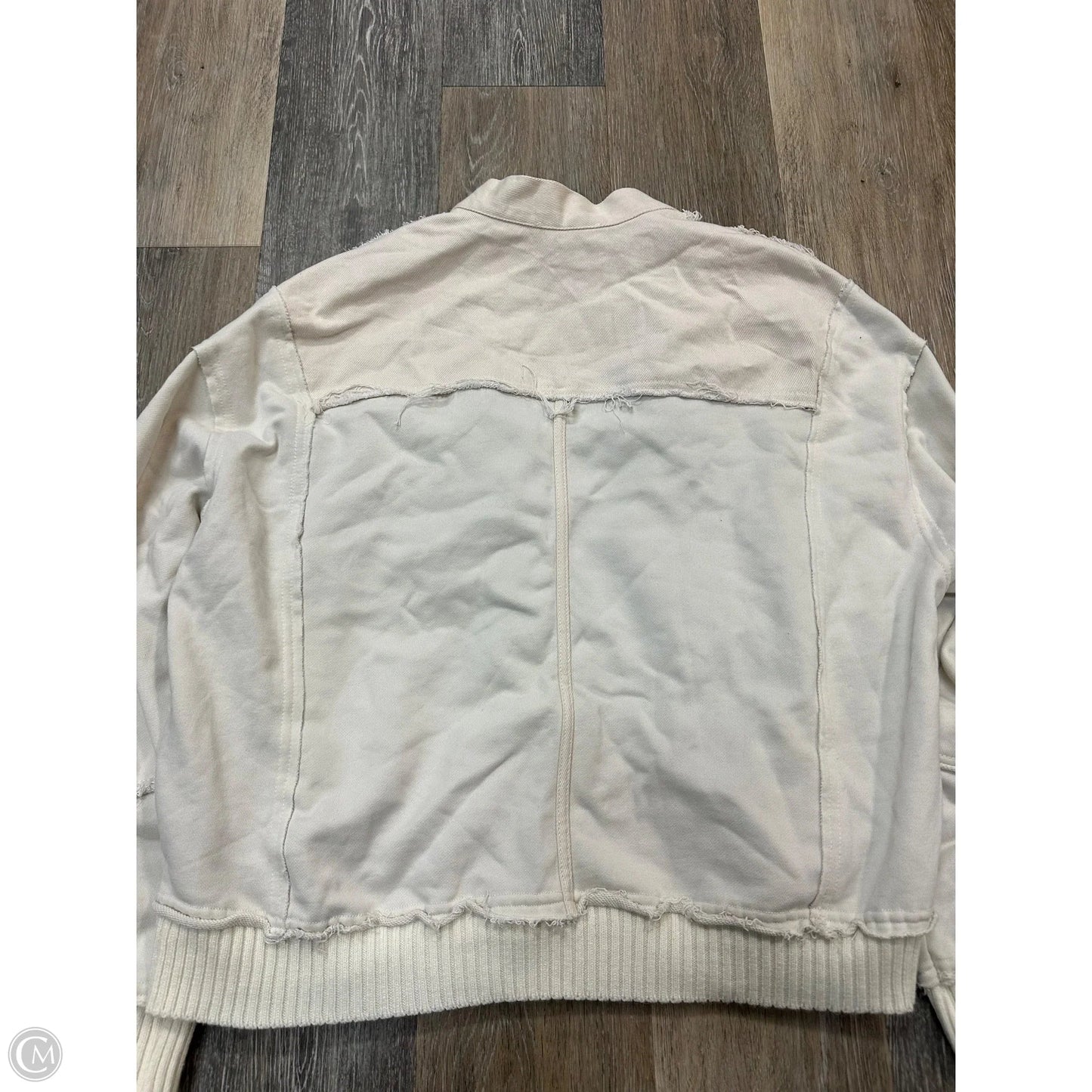 Jacket Shirt By Listicle In Cream, Size: S