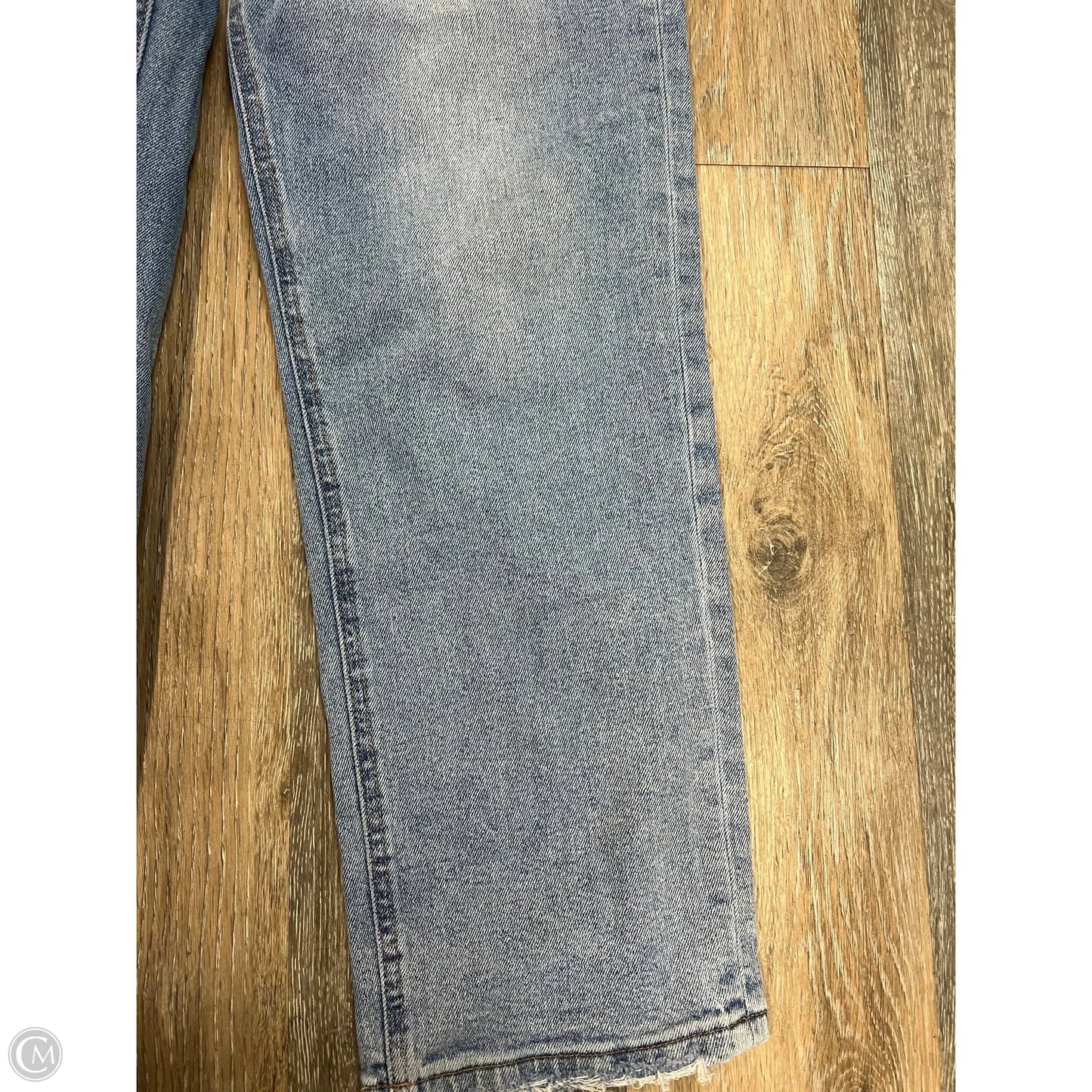 Jeans Straight By Micas In Blue Denim, Size: 10/30