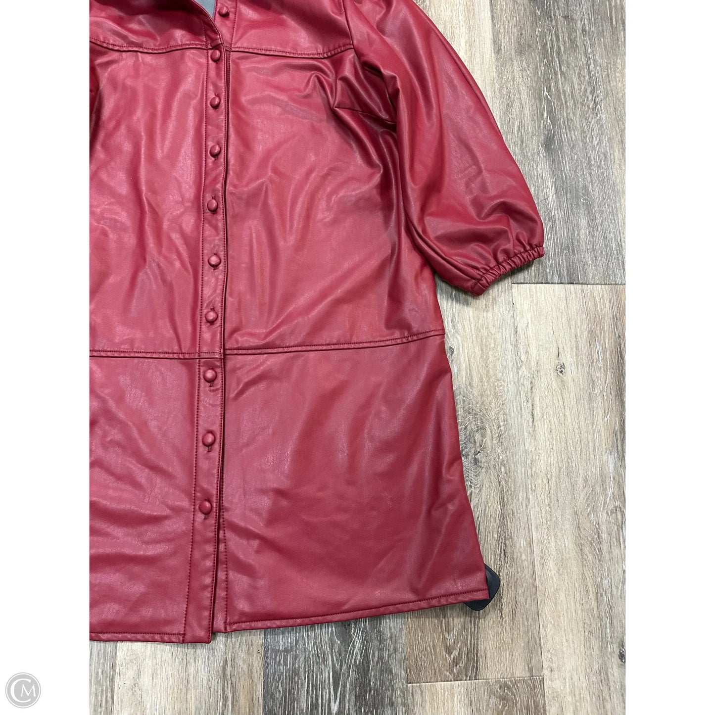 Dress Casual Short By Avec Les Filles In Red, Size: L