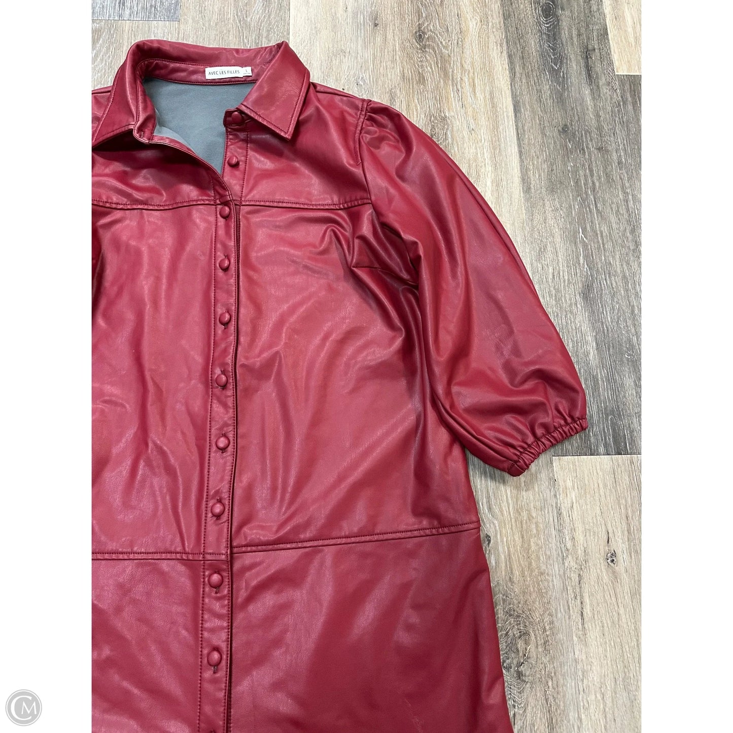 Dress Casual Short By Avec Les Filles In Red, Size: L