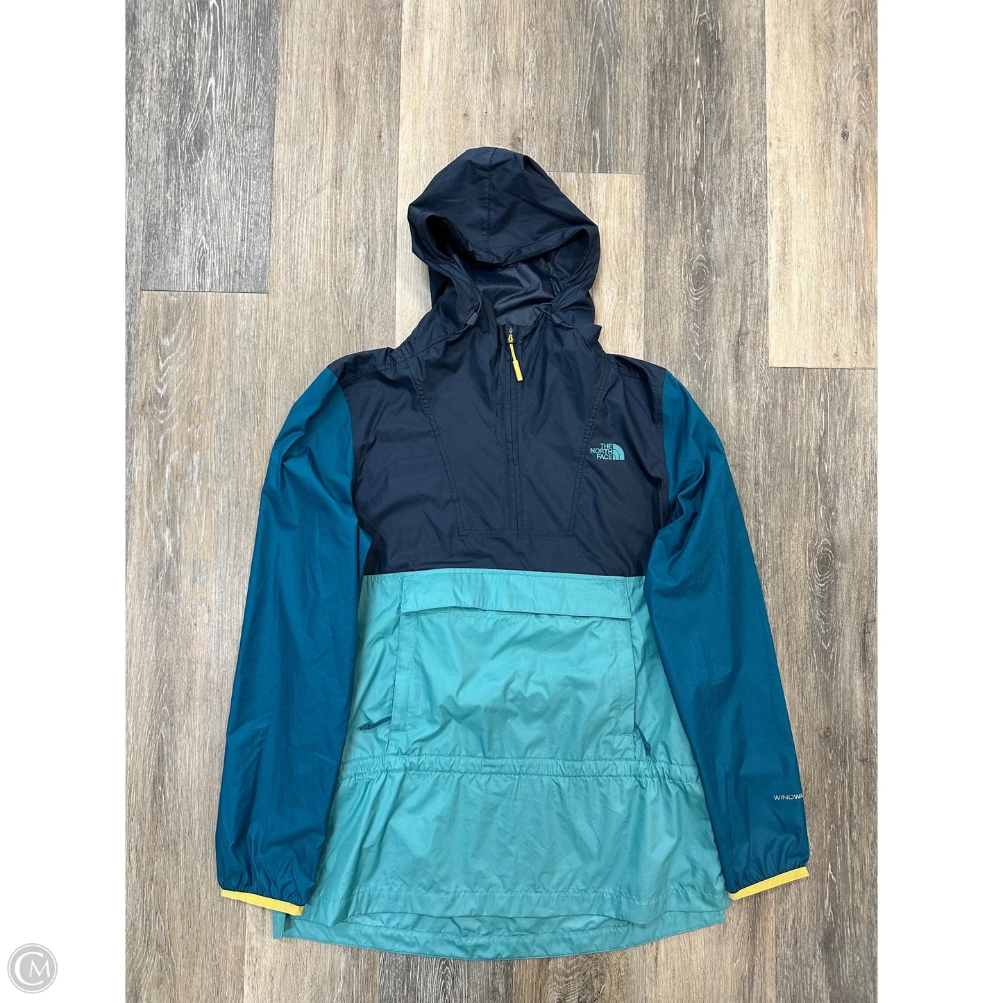 Jacket Windbreaker By The North Face In Blue, Size: S