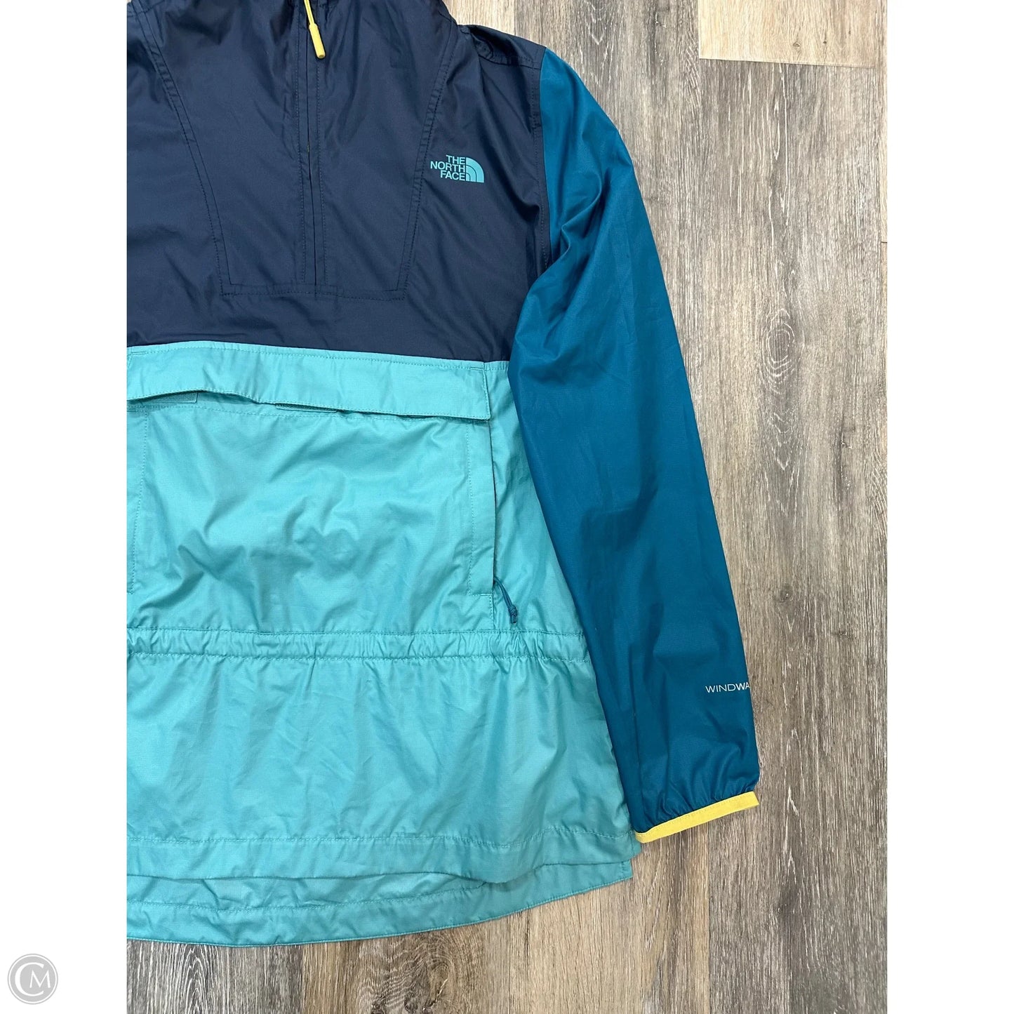 Jacket Windbreaker By The North Face In Blue, Size: S