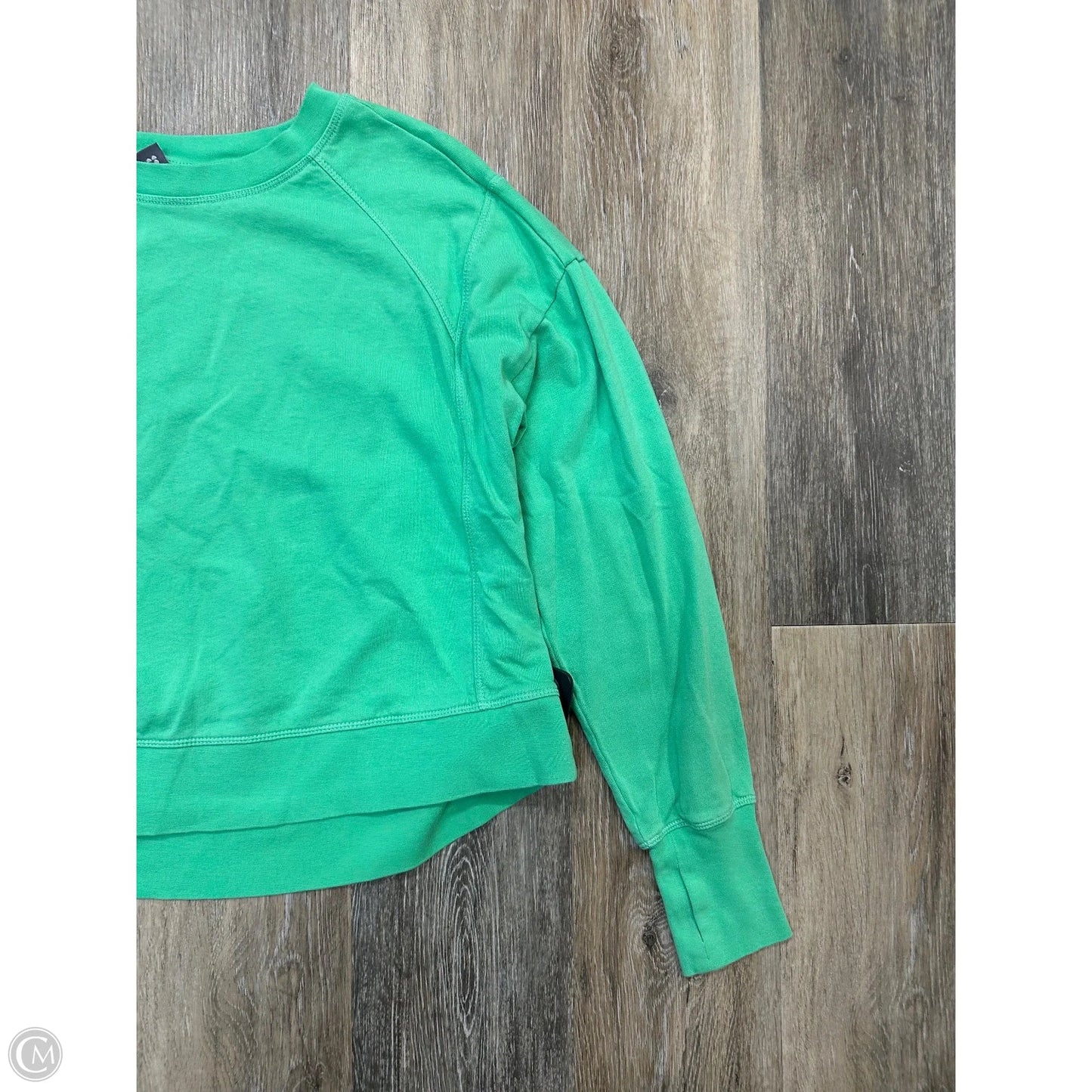 Athletic Top Long Sleeve Crewneck By Sweaty Betty In Green, Size: S