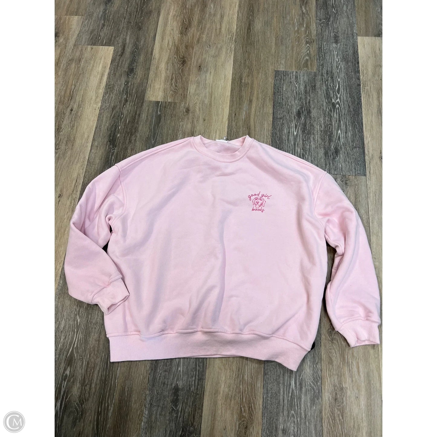 Sweatshirt Crewneck By Sunkissed Coconut In Pink, Size: Xxl