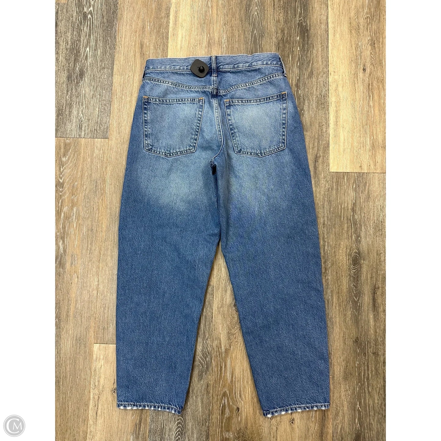 -Jeans Wide Leg By Gap In Blue Denim, Size: 6/28