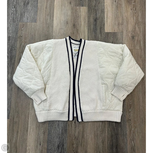 Sweater Cardigan By Aerie In White, Size: Xl