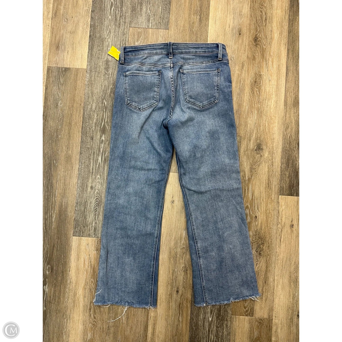 Jeans Straight By Kut In Blue Denim, Size: 8