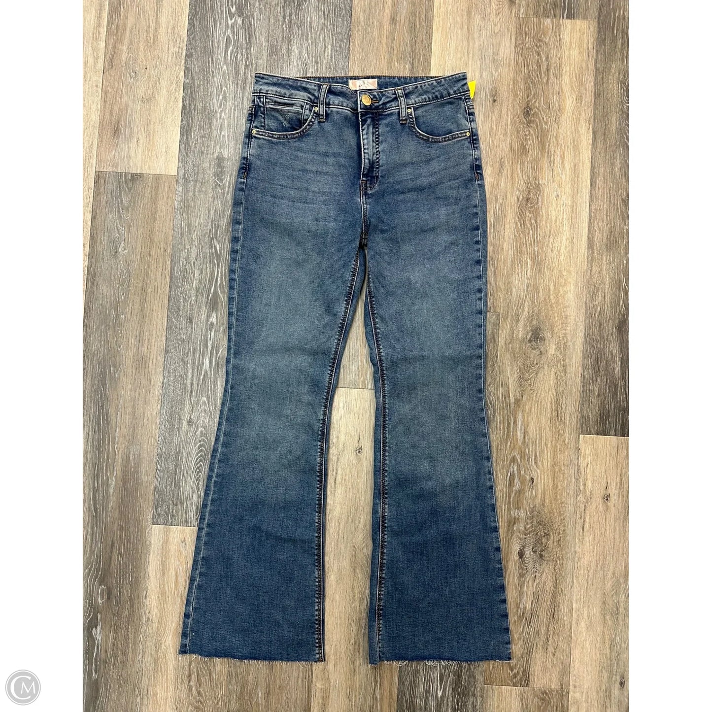 Jeans Straight By Kut In Blue Denim, Size: 8