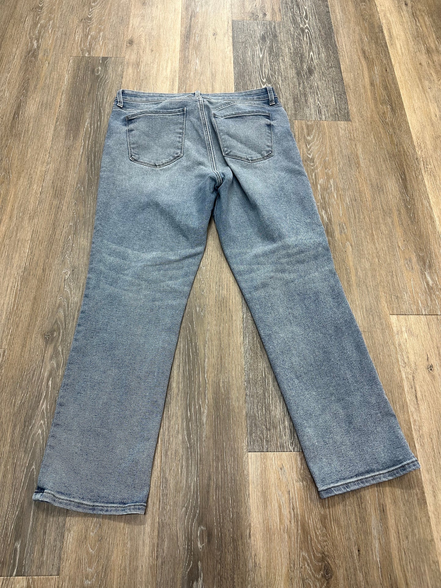 Blue Denim Jeans Straight Evereve, Size 12/31