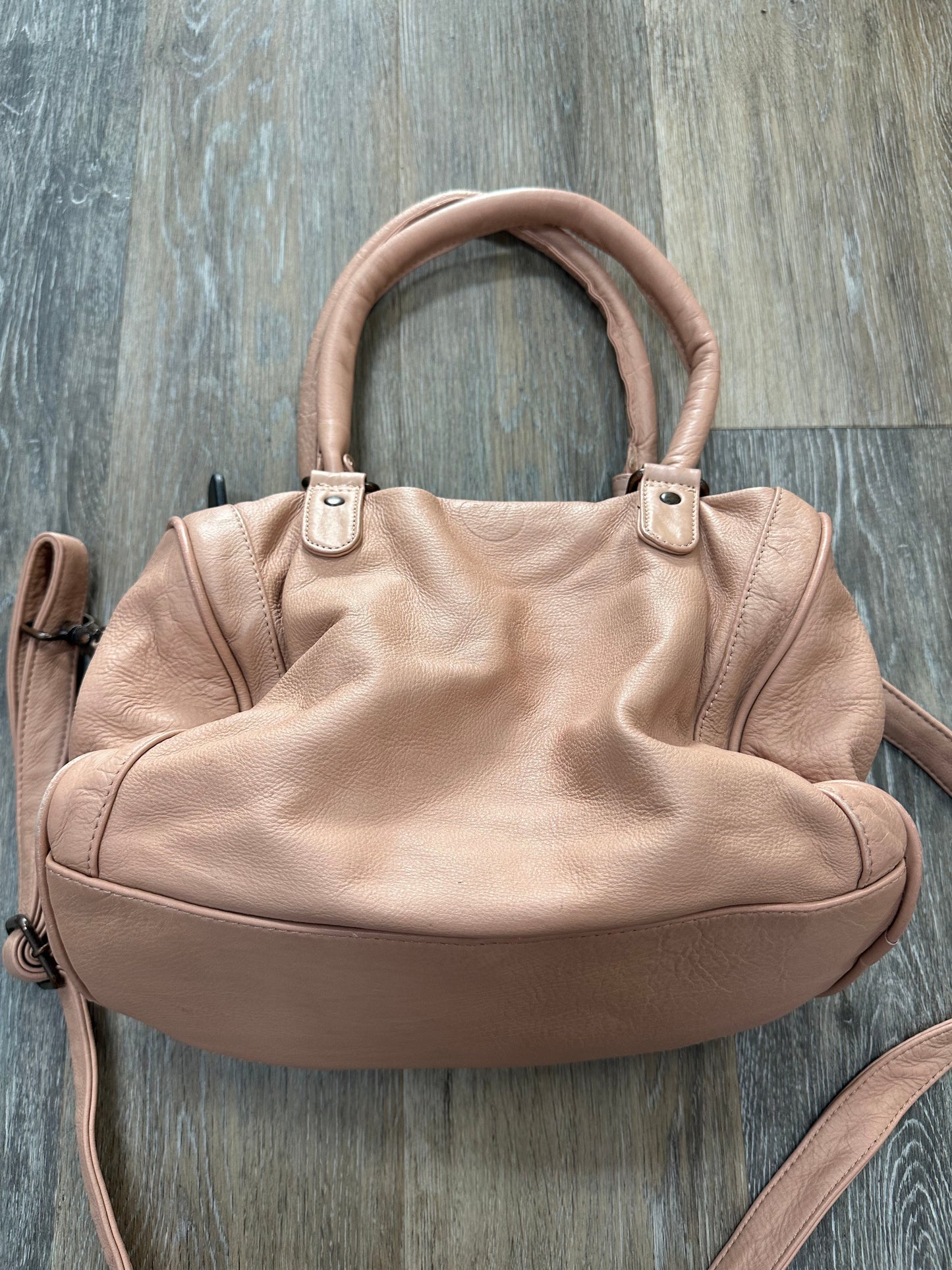 Handbag Leather Wanderer, Size Large