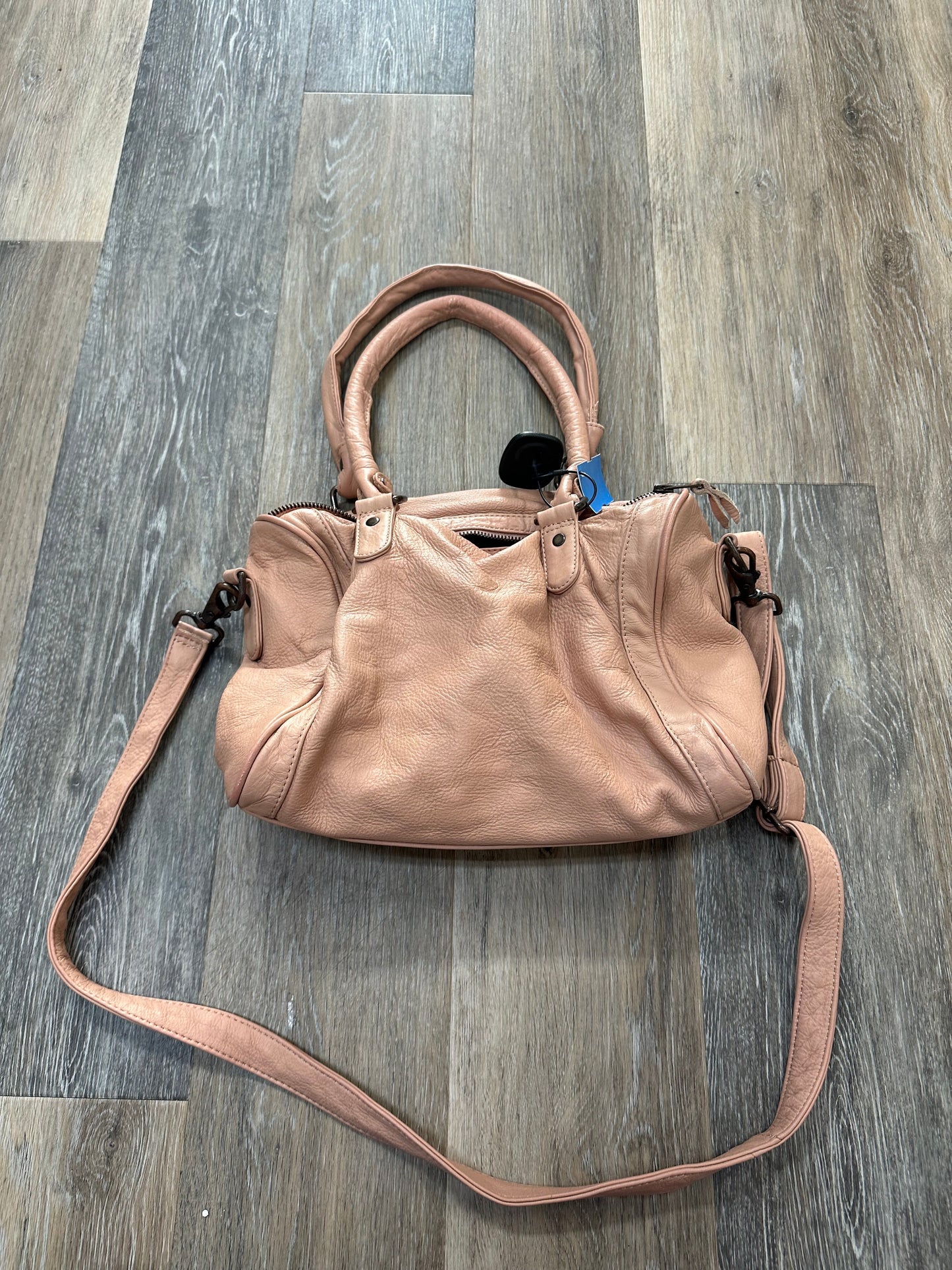 Handbag Leather Wanderer, Size Large