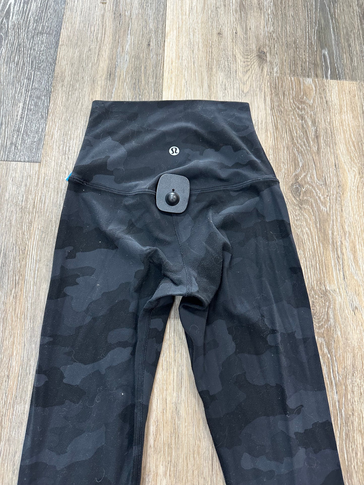 Athletic Leggings By Lululemon In Camouflage Print, Size: 0