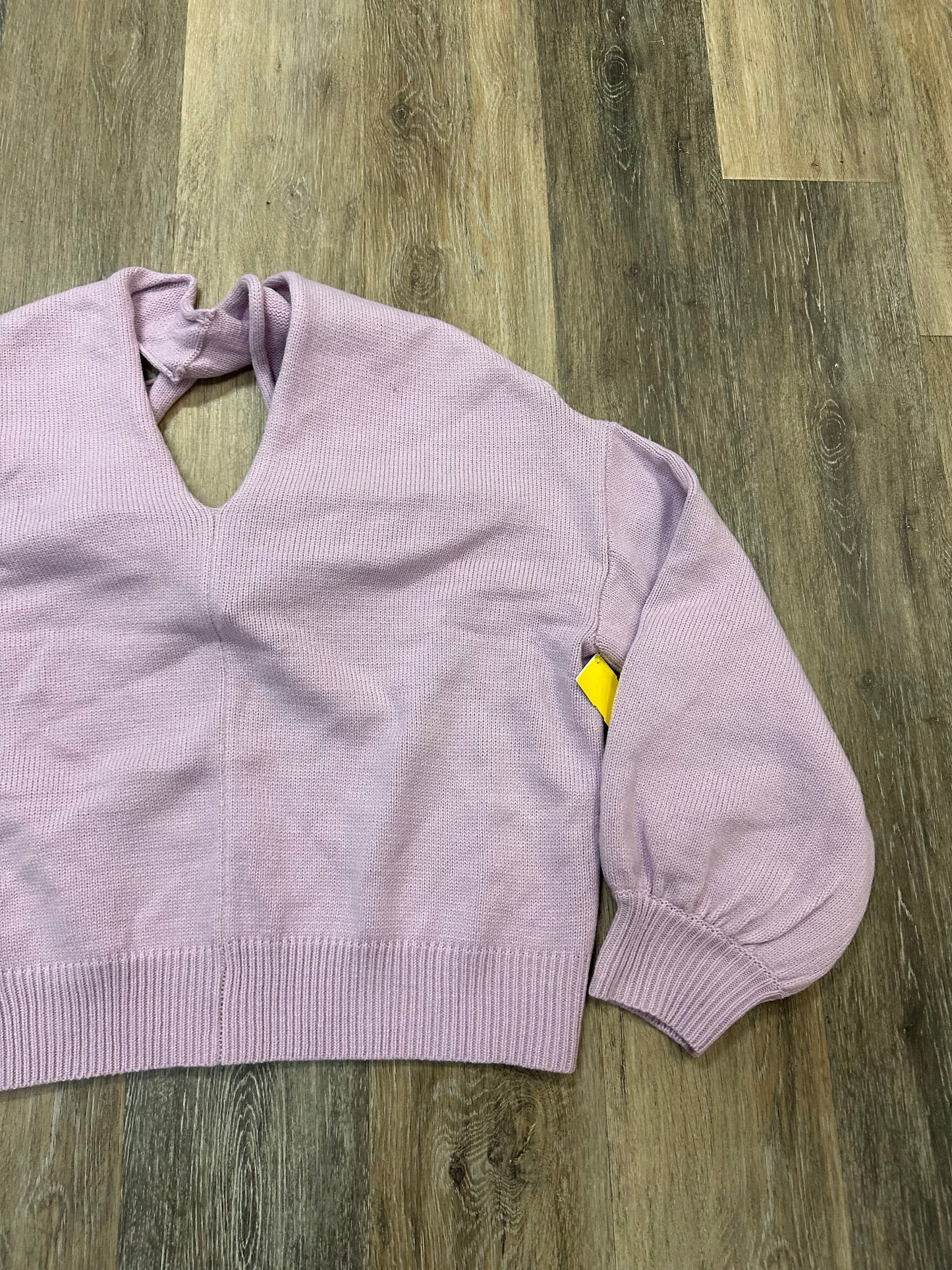 Sweater By Astr In Purple, Size: L