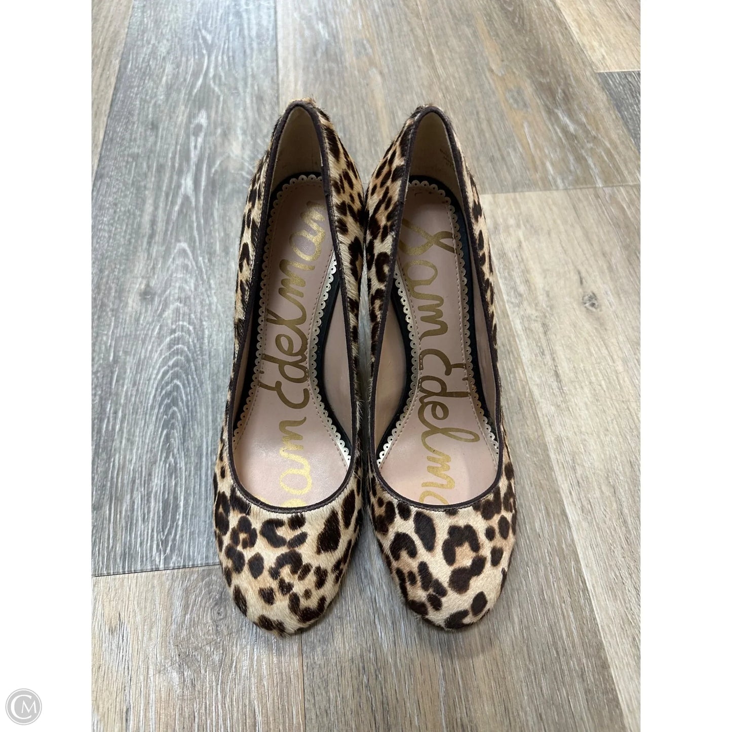 Shoes Heels Block By Sam Edelman In Animal Print, Size: 6.5