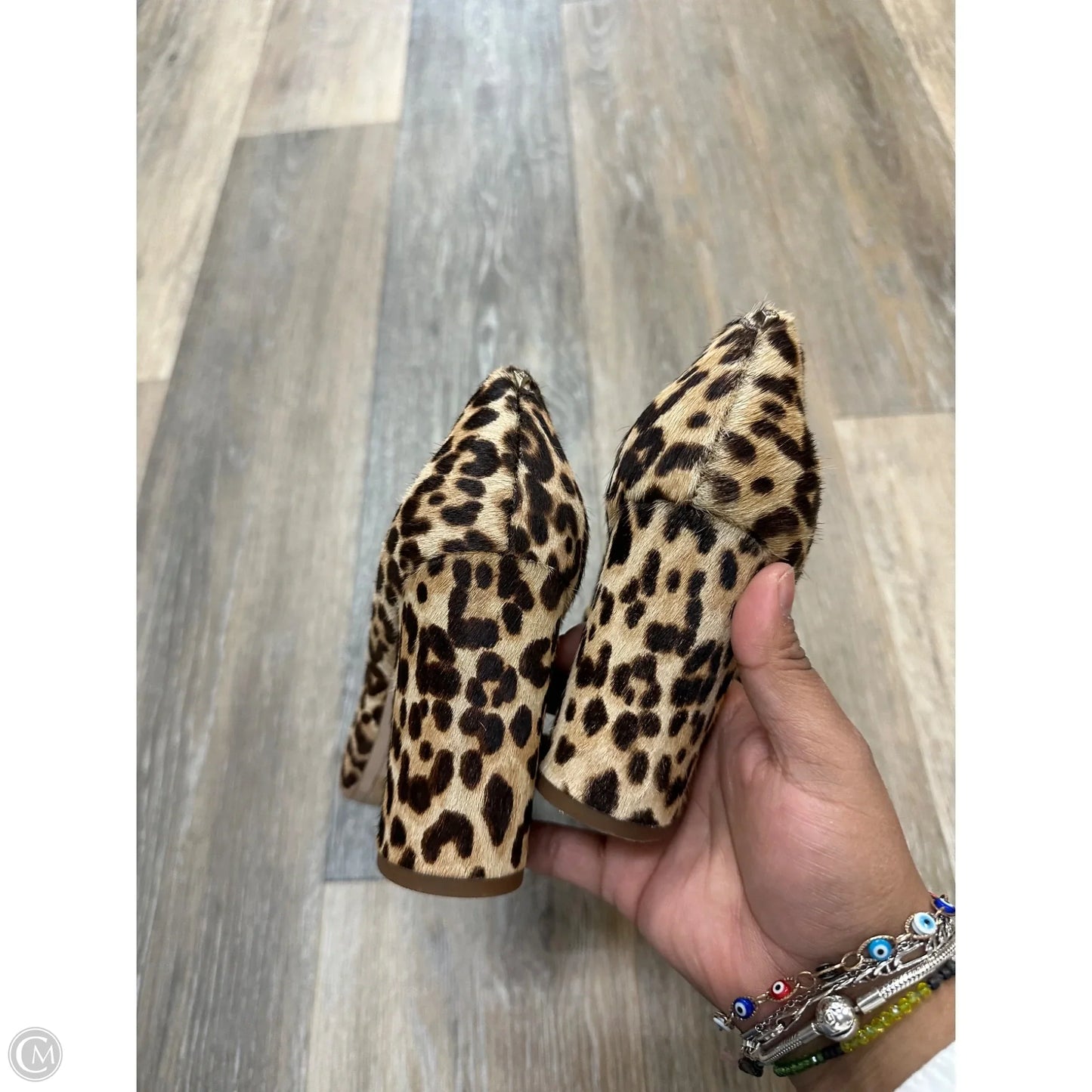 Shoes Heels Block By Sam Edelman In Animal Print, Size: 6.5