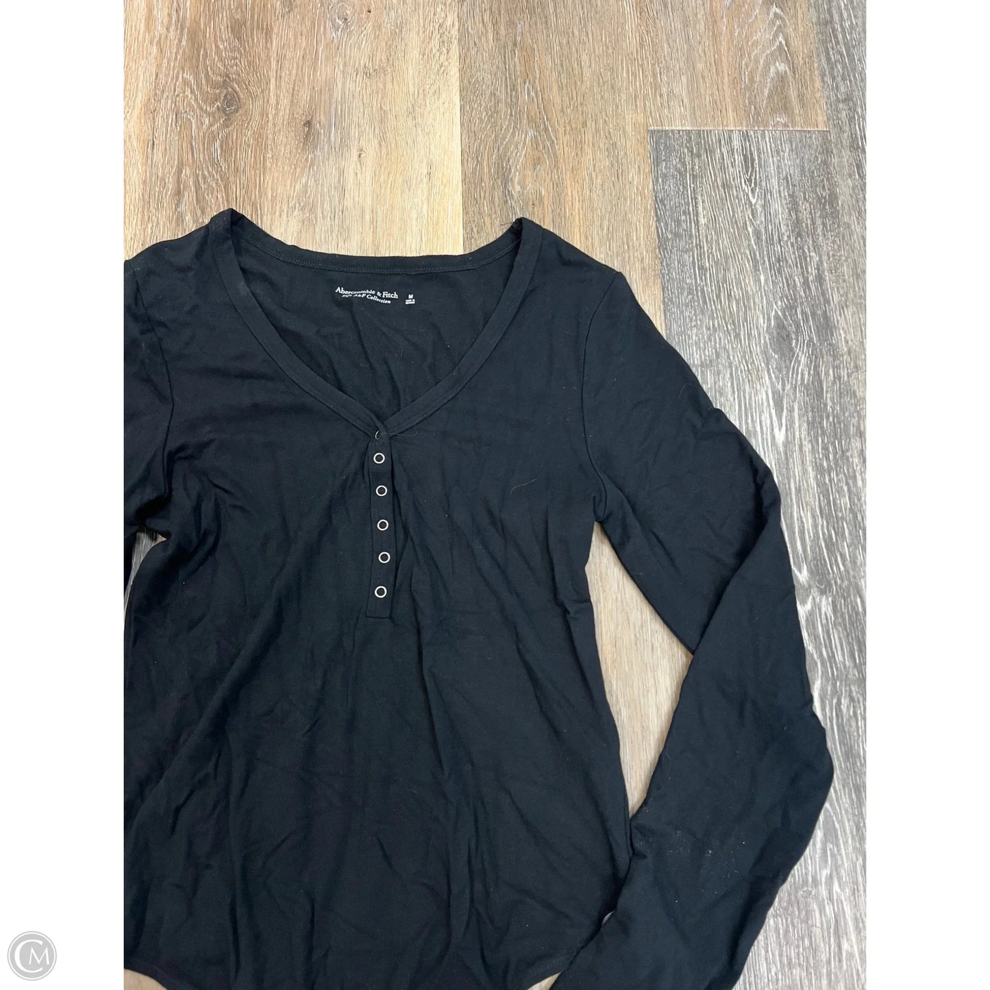 Bodysuit By Abercrombie And Fitch In Black, Size: M