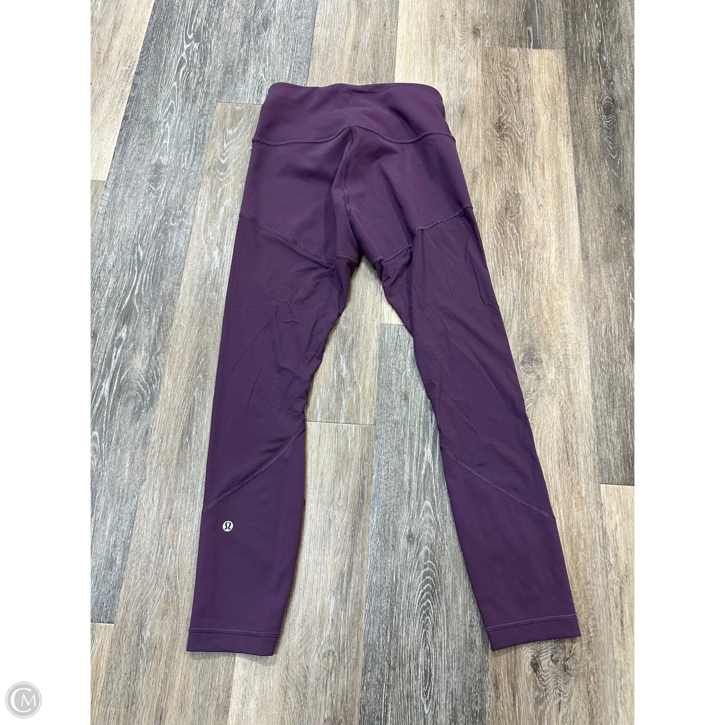 Athletic Leggings By Lululemon In Purple, Size: 8
