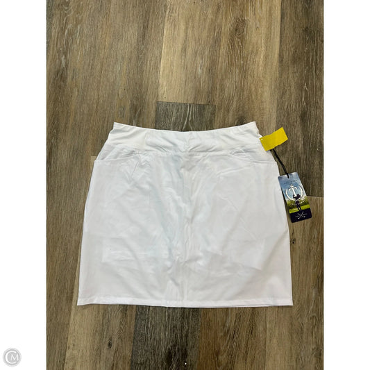 Athletic Skort By Teetime In White, Size: S