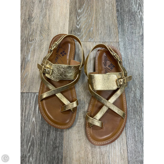Sandals Designer By Patricia Nash In Tan, Size: 8