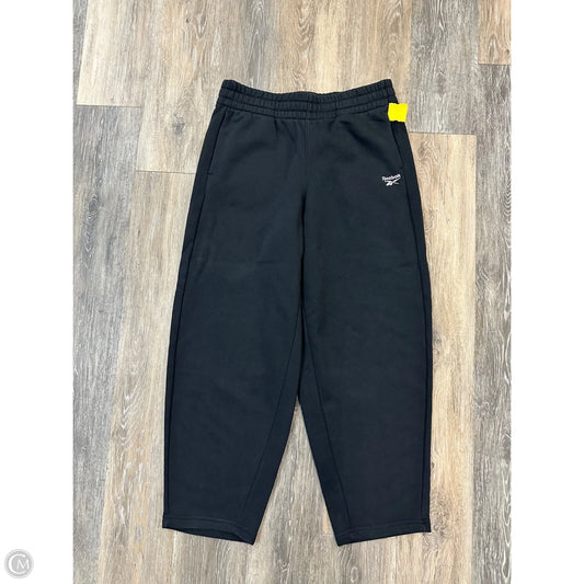 Athletic Pants By Reebok In Black, Size: L