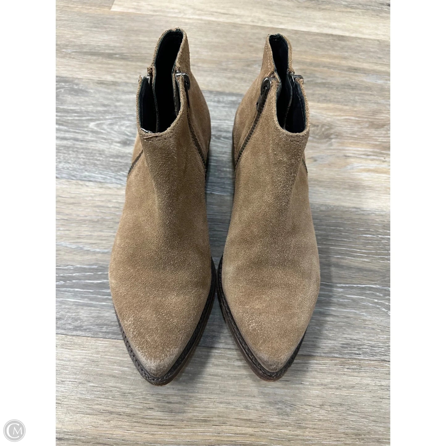 Boots Designer By All Saints In Brown, Size: 7.5