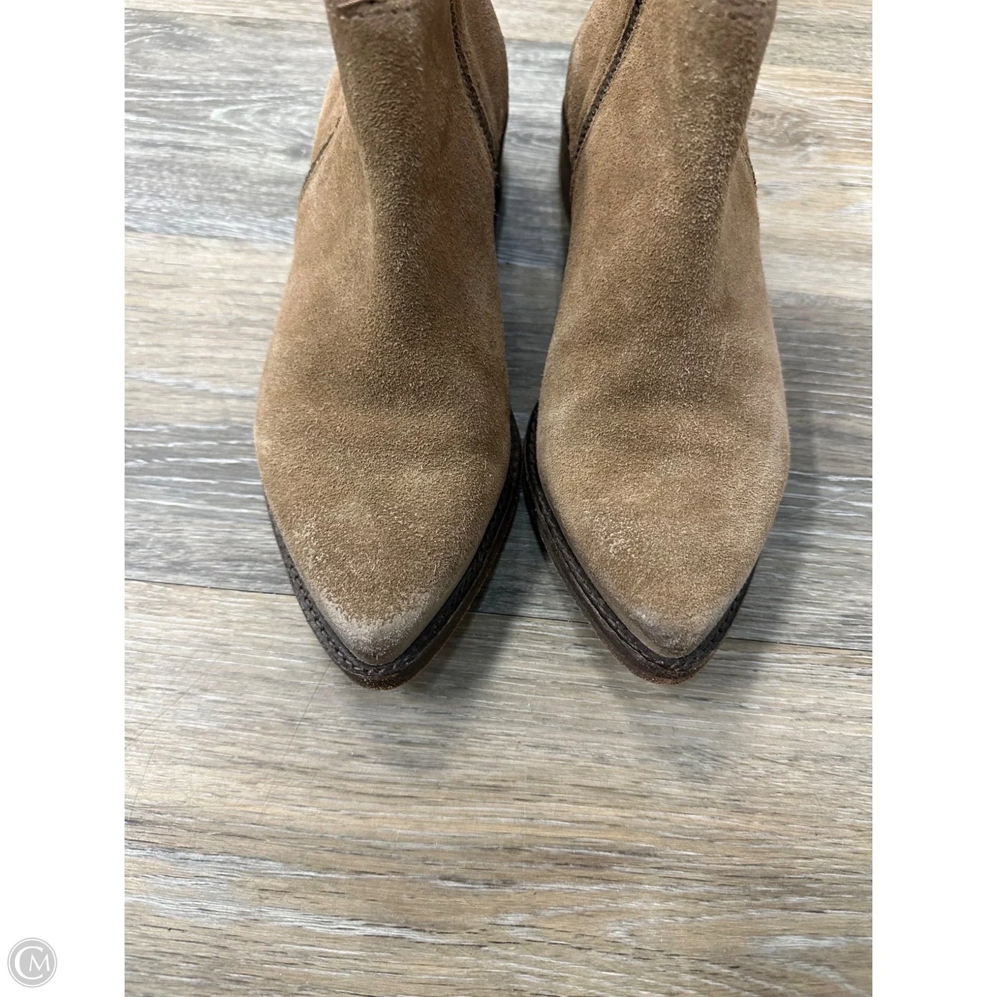 Boots Designer By All Saints In Brown, Size: 7.5