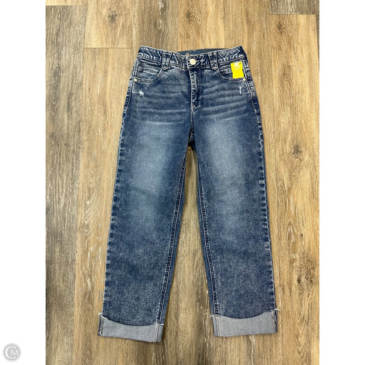 Jeans Straight By Democracy In Blue Denim, Size: 2