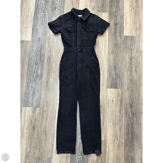 Jumpsuit By Good American In Black Denim, Size: S