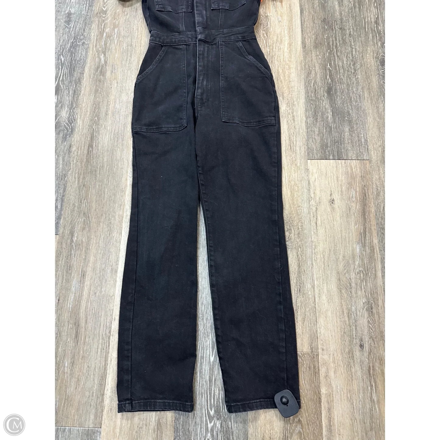 Jumpsuit By Good American In Black Denim, Size: S