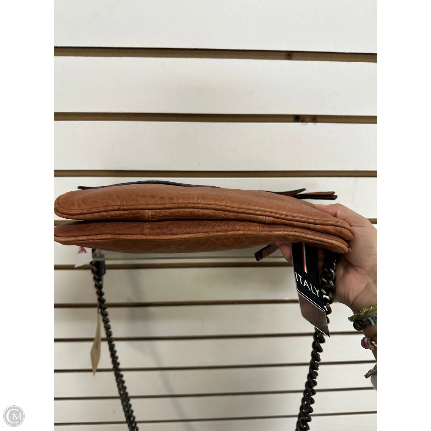 Crossbody Leather By Maxon Collection, Size: Small