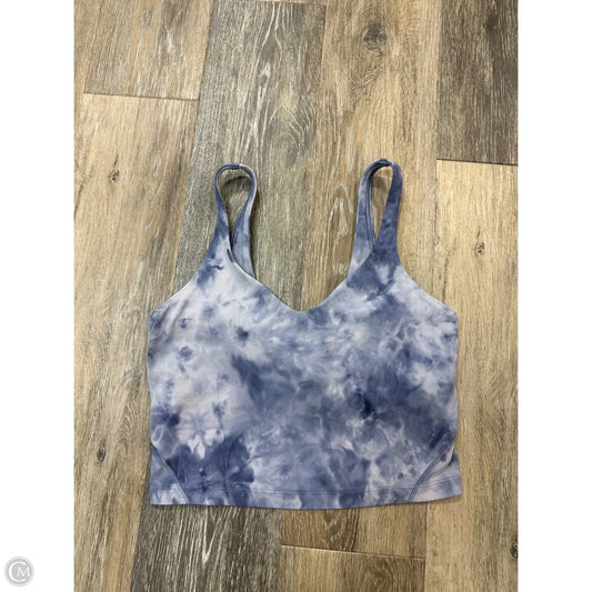 Athletic Tank Top By Lululemon In Purple, Size: 6