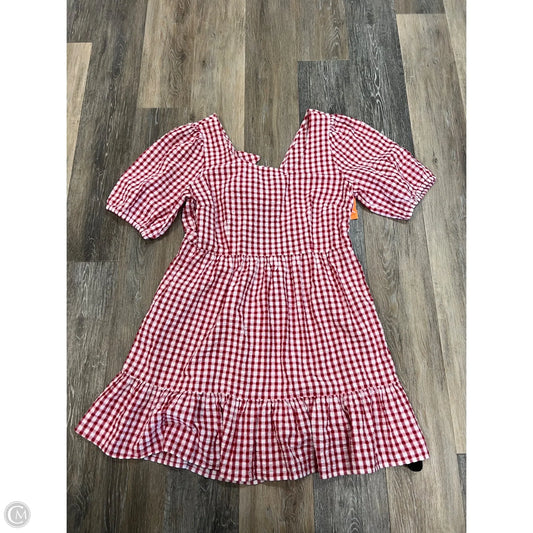 Dress Casual Midi By Loft In Red, Size: 14