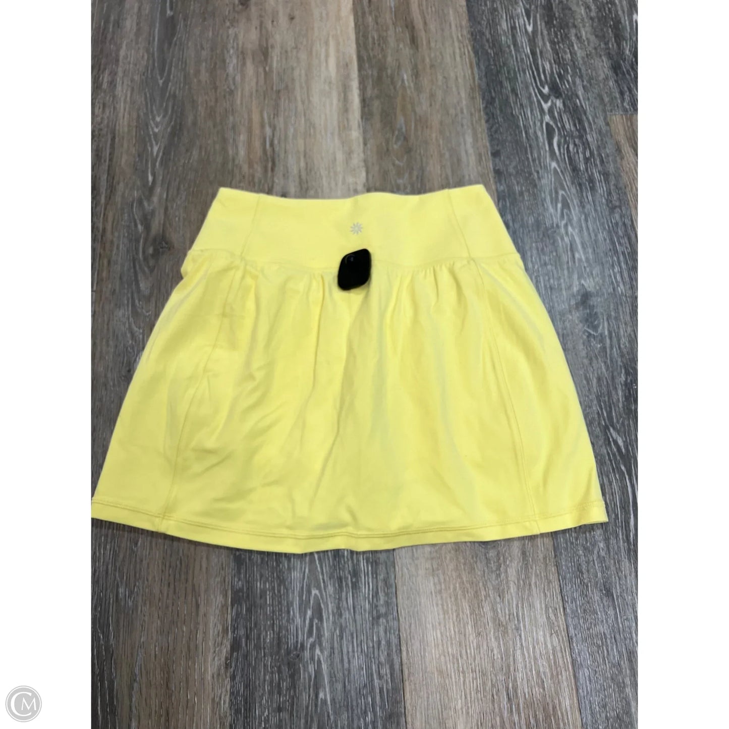 -Athletic Skort By Athleta In Yellow, Size: Xs