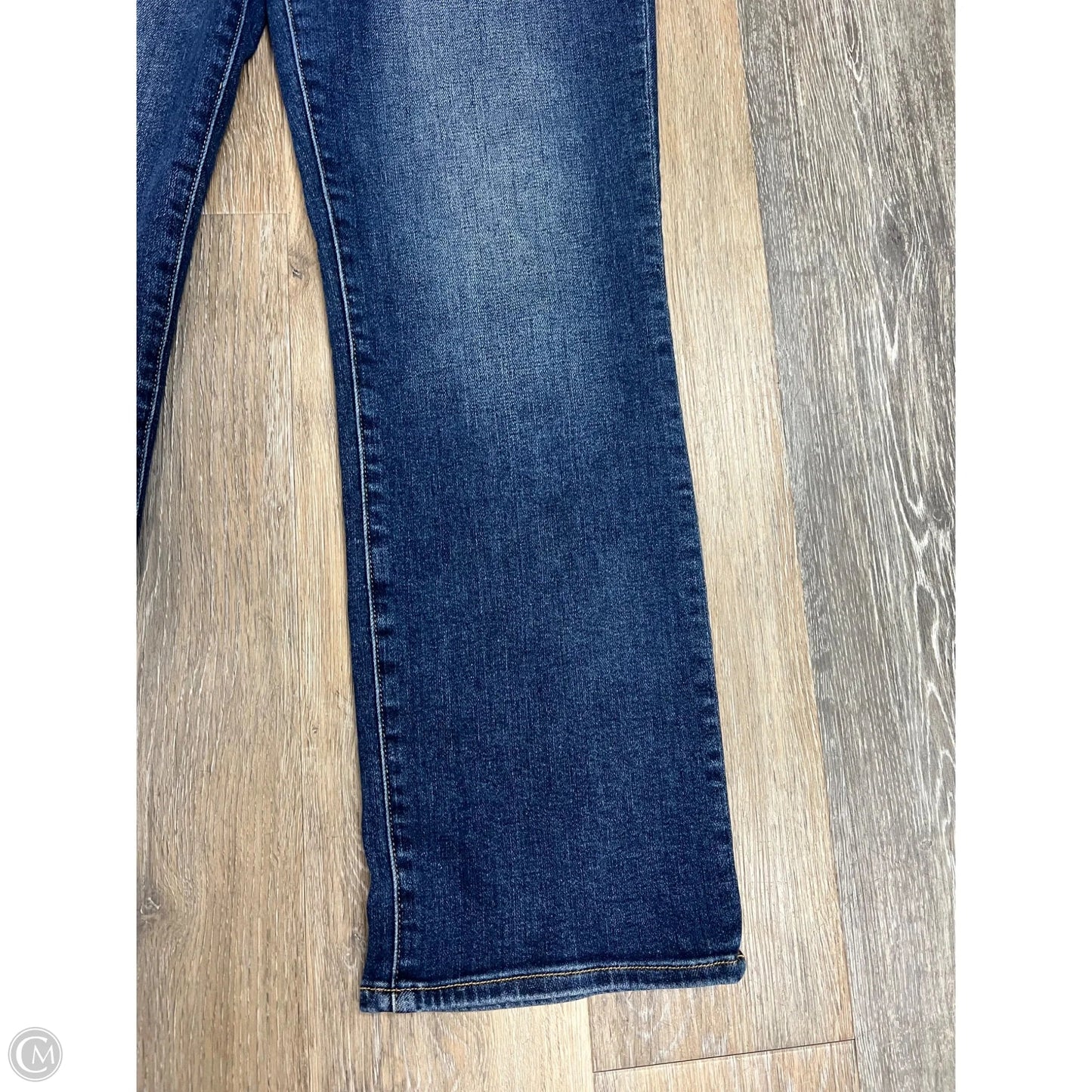 Jeans Straight By Risen In Blue Denim, Size: 12