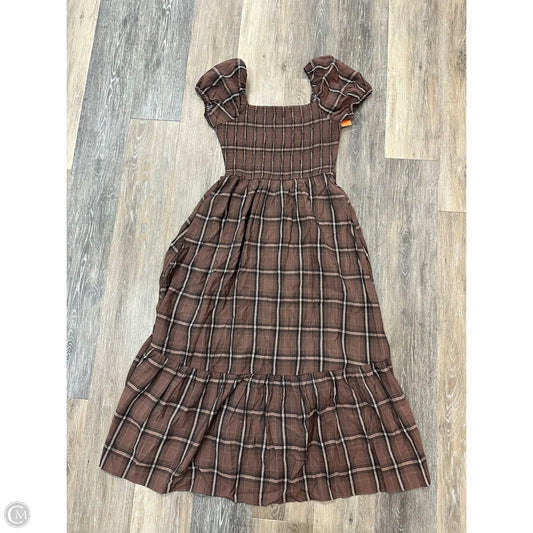 Dress Casual Maxi By Blu Pepper In Brown, Size: M