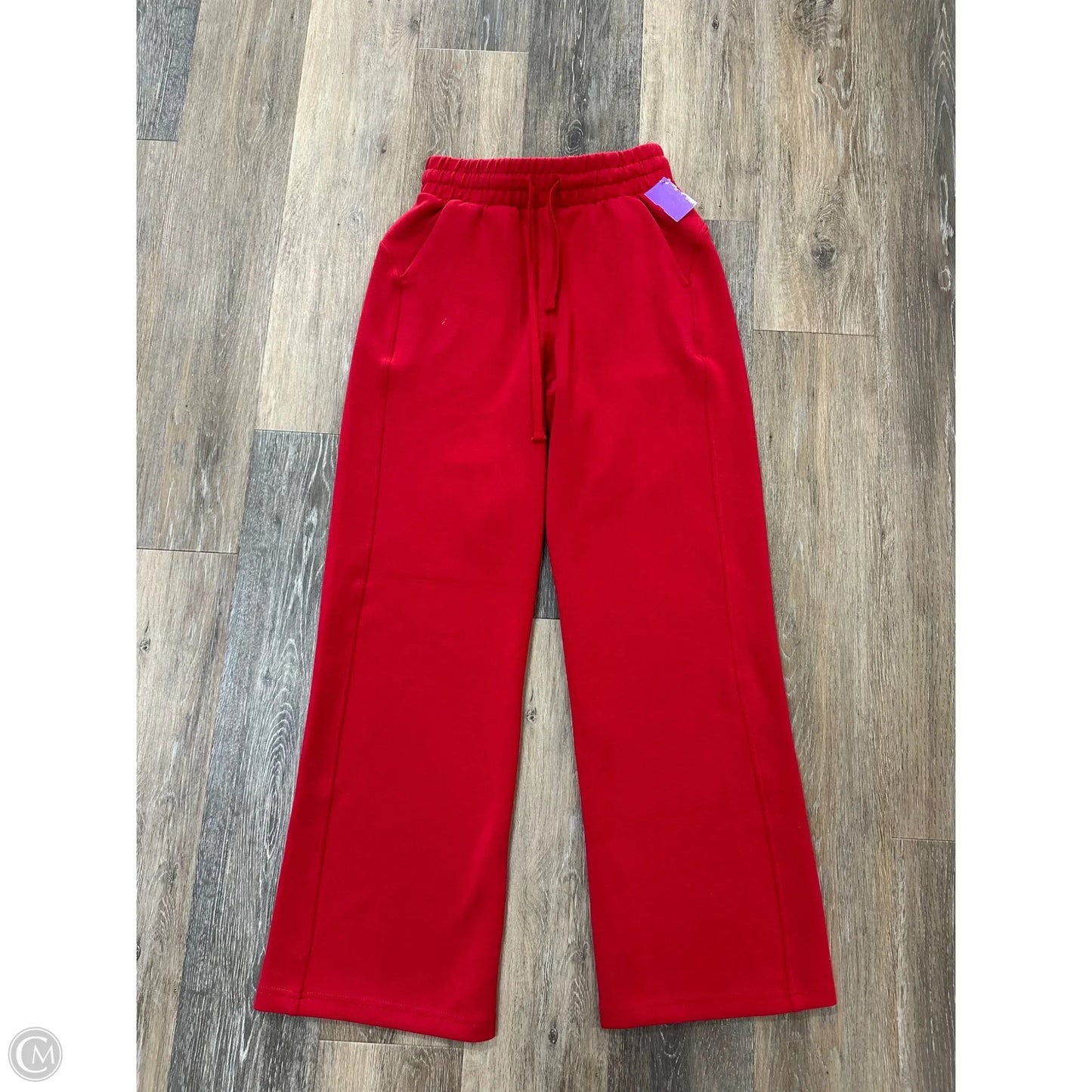 Athletic Pants By Rae Mode In Red, Size: S