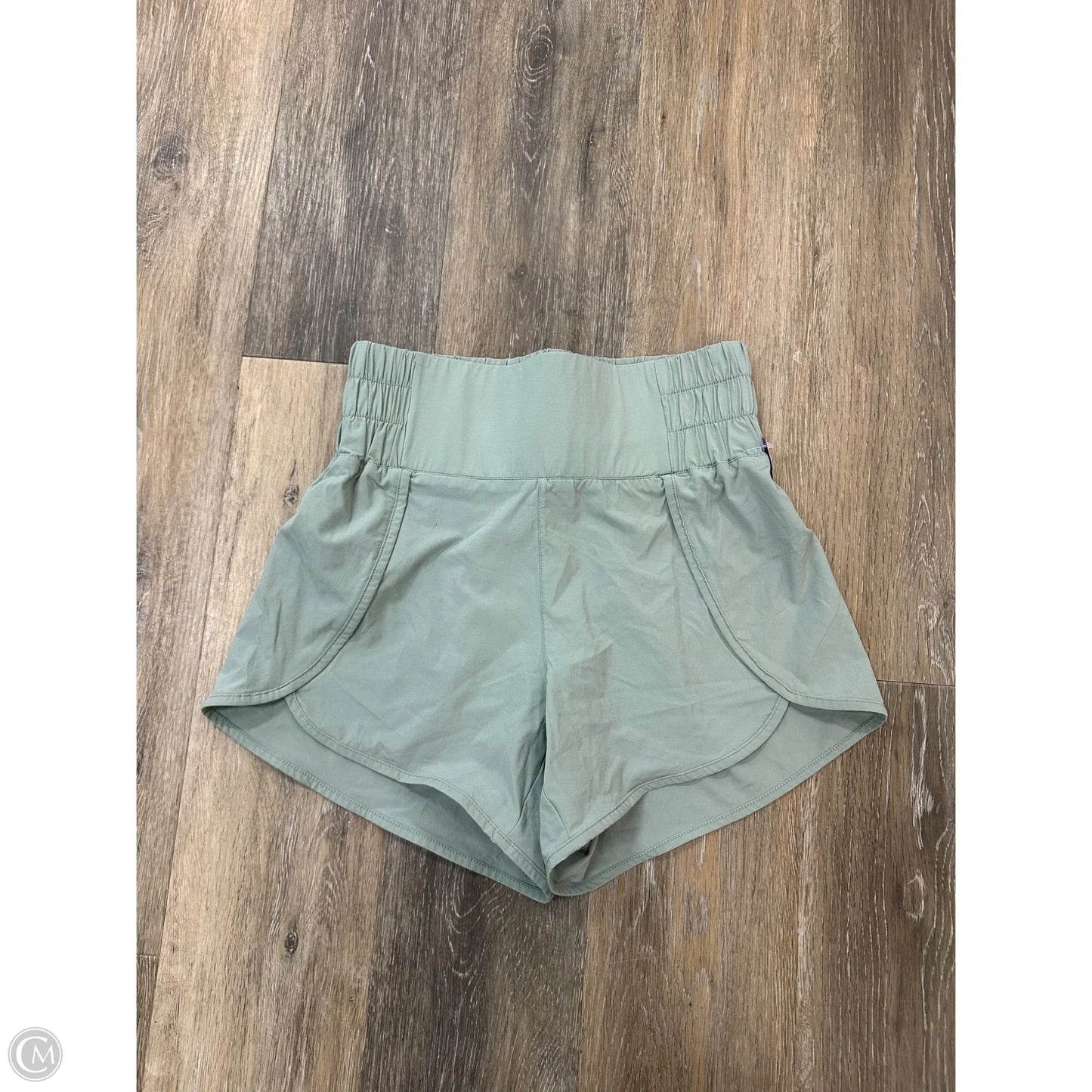 Athletic Shorts By Mono B In Green, Size: S