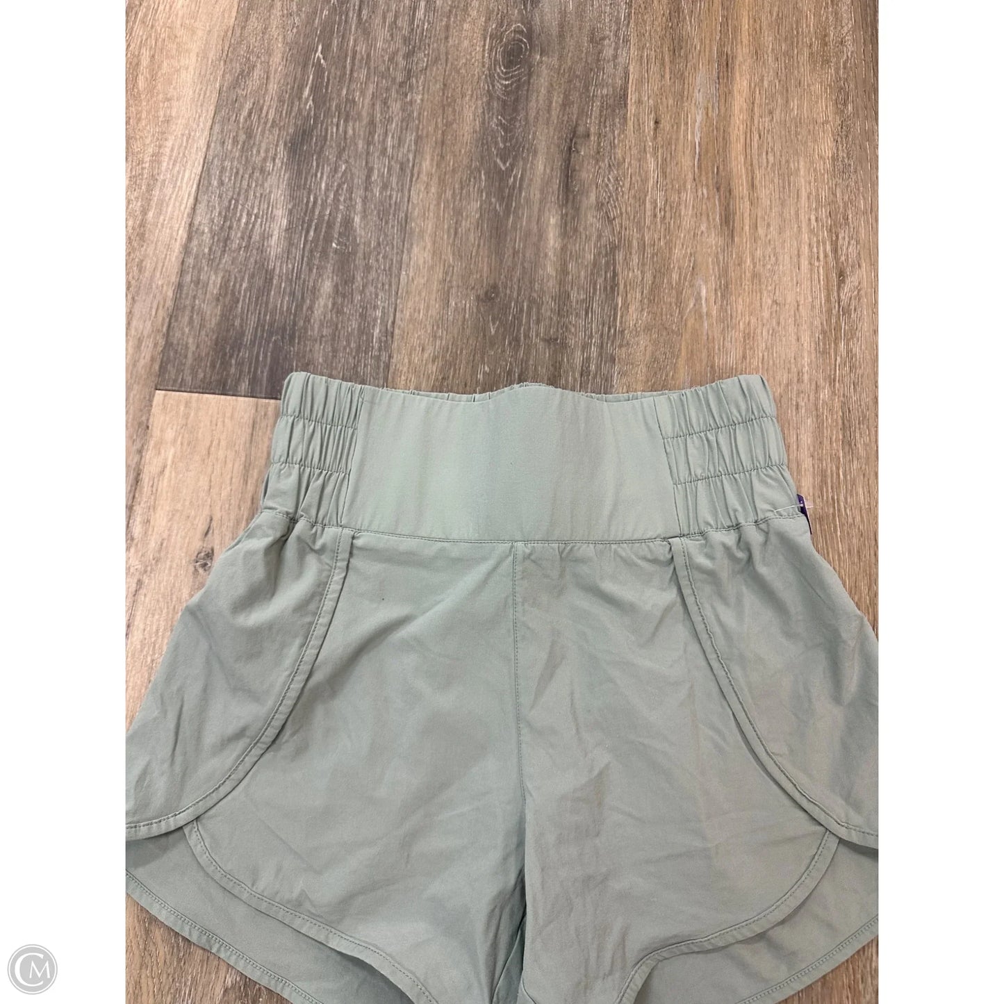 Athletic Shorts By Mono B In Green, Size: S