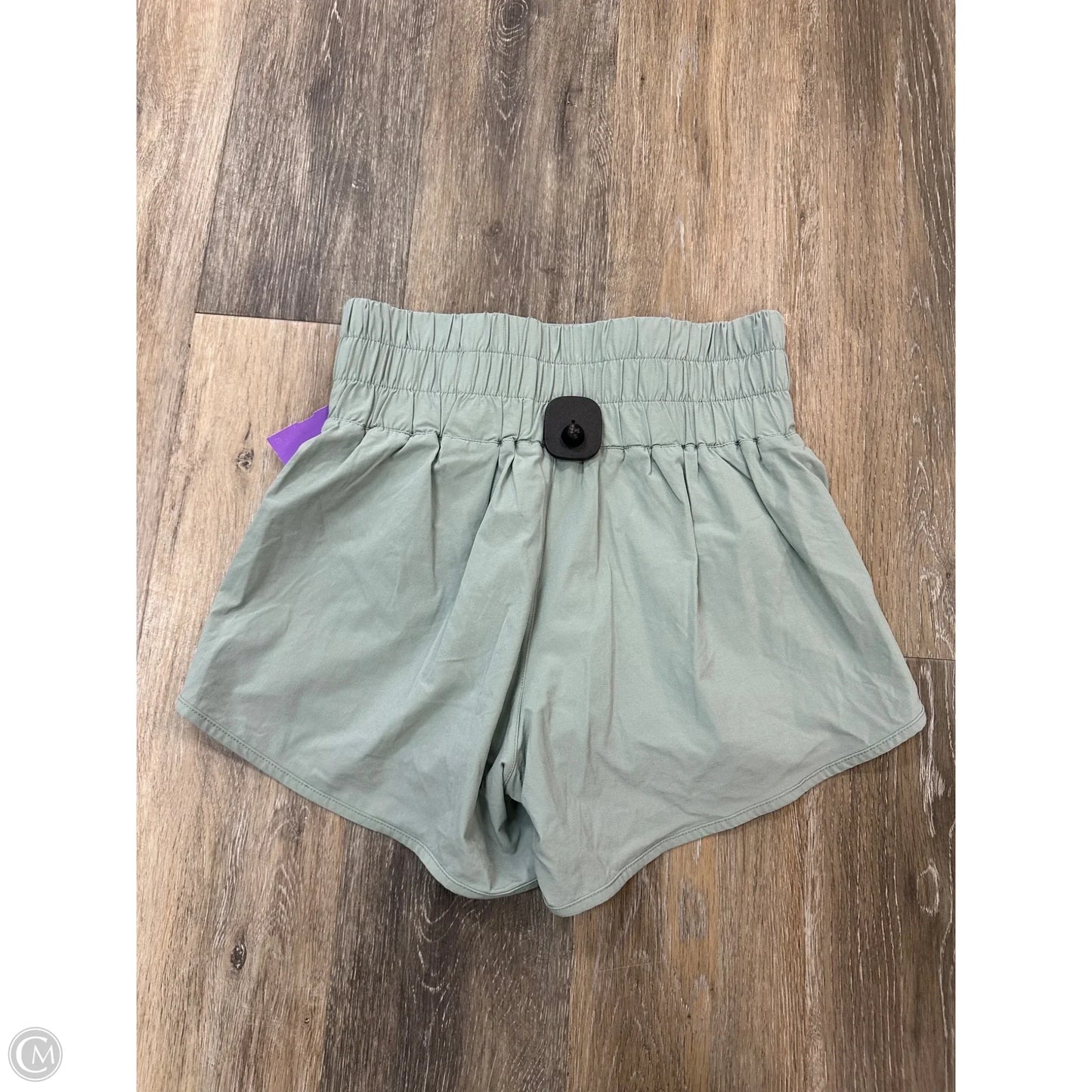 Athletic Shorts By Mono B In Green, Size: S