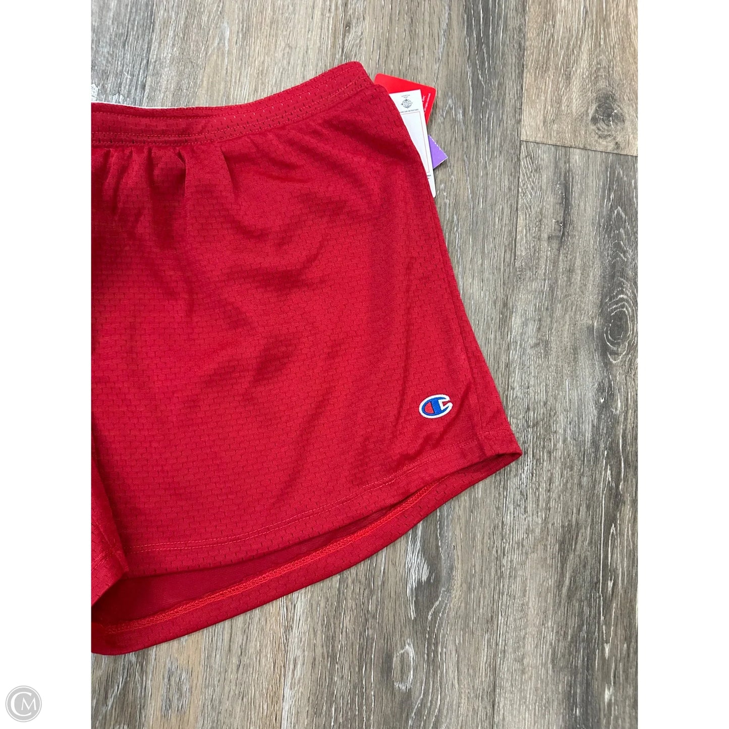 Athletic Shorts By Champion In Red, Size: Xl