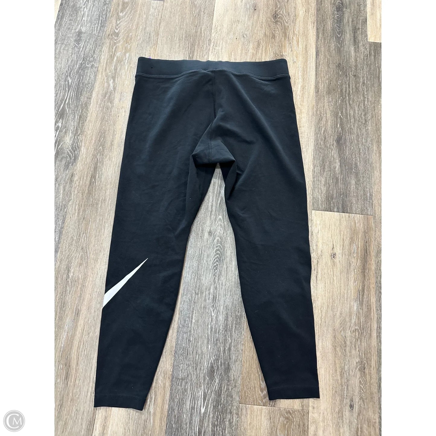 Athletic Leggings By Nike In Black, Size: 1x