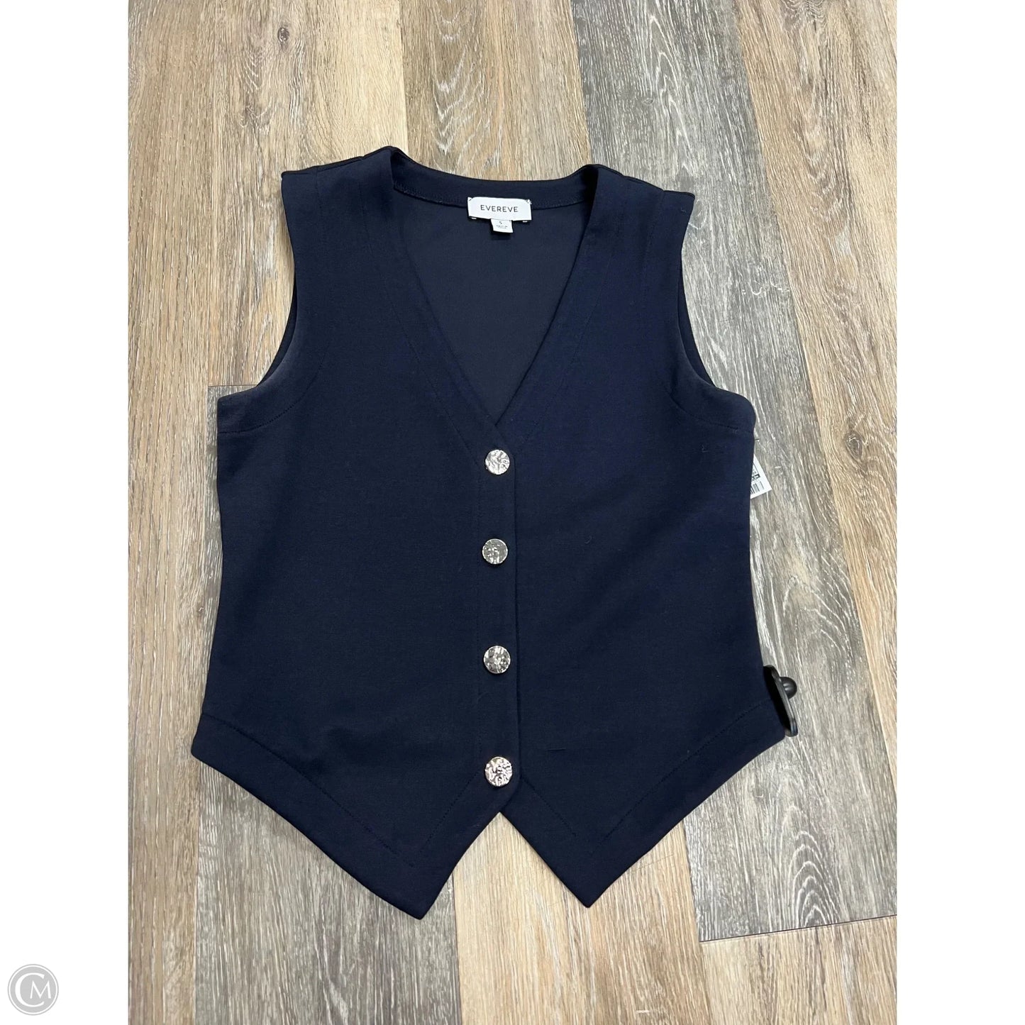 Vest Other By Evereve In Navy, Size: S