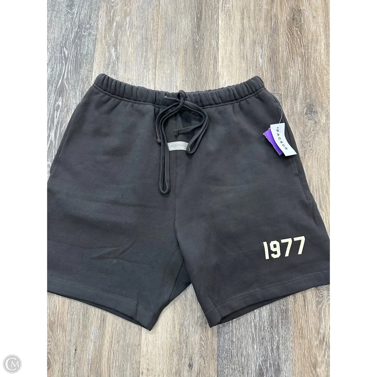 Athletic Shorts By Essentials In Brown, Size: M